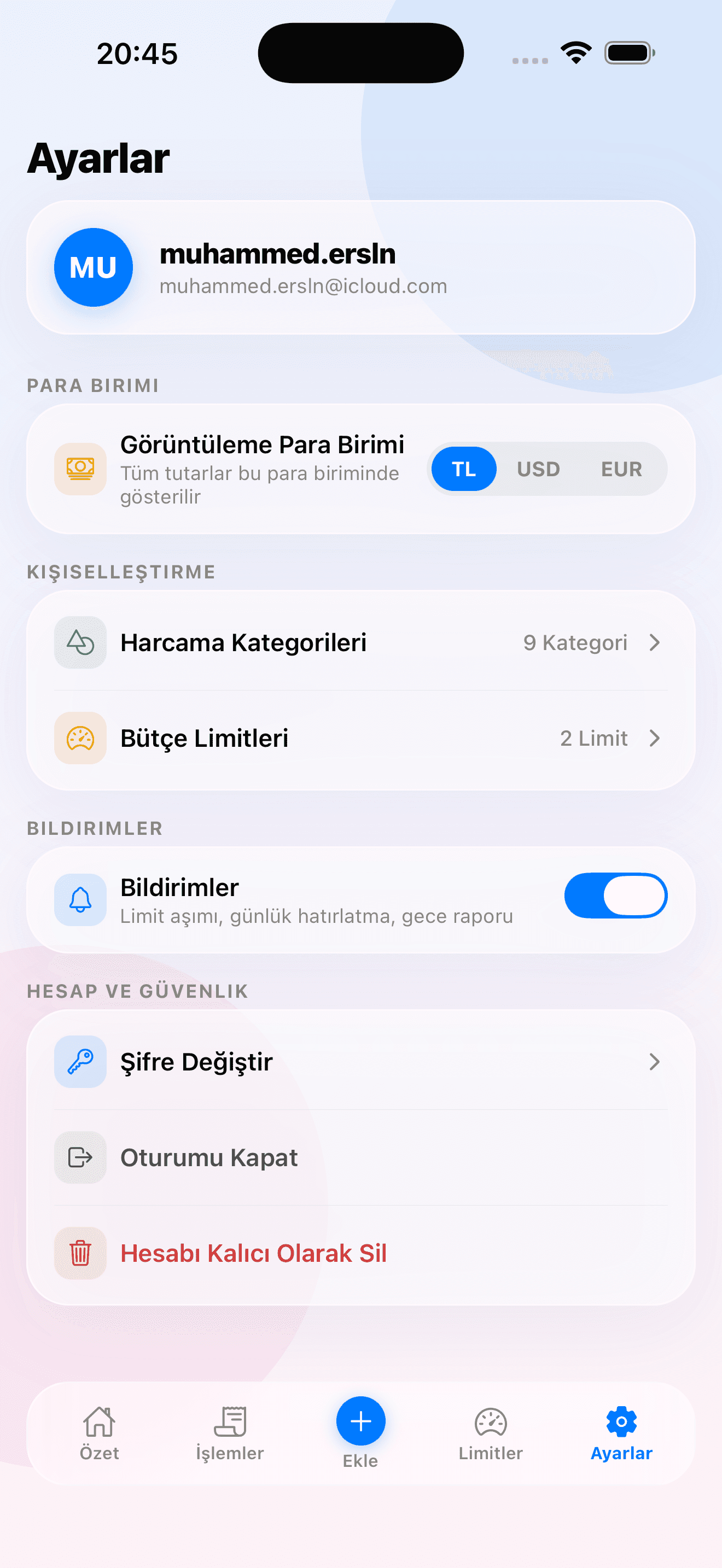 NeHarcadım ekran görüntüsü 5
